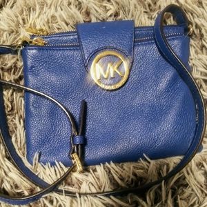 Michael Kors Crossbody Blue leather